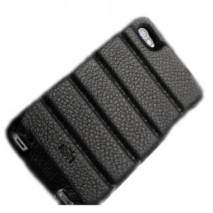 Чехол ION Hellboy Flip Cover Buffalo Hides Black for iPhone 4/4S (i960-LBK032)